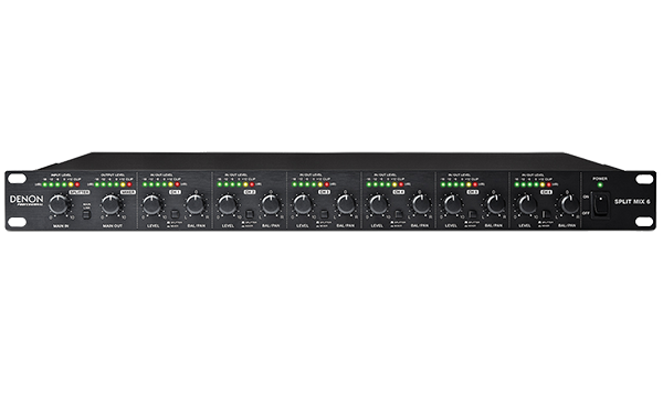 製品情報：Split Mix 6：DENON Professional