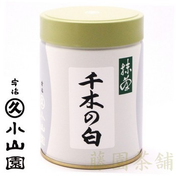 楽天市場】丸久小山園の抹茶・千木の白 100g缶【丸久小山園】【抹茶
