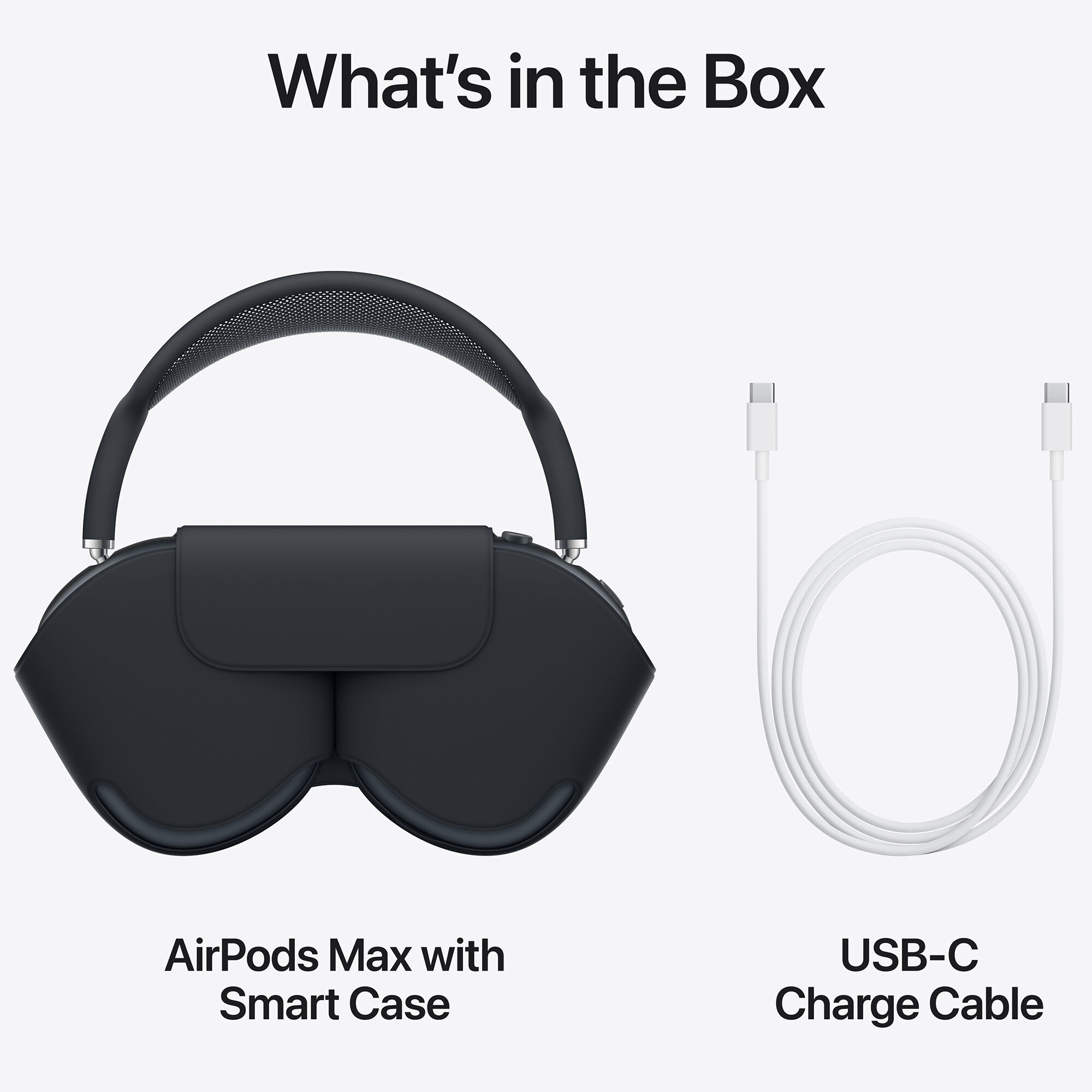 Apple - AirPods Max (USB-C) - Midnight | P.C. Richard & Son