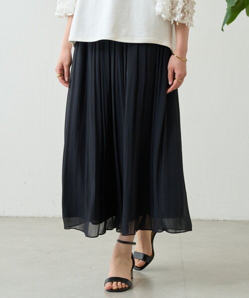 BEARDSLEY（ビアズリー） パンツ NEWシワシフォンギャザーパンツ