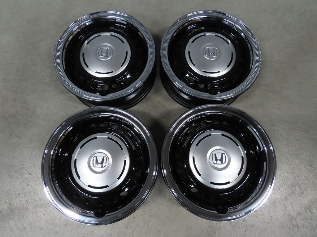 バ*ん様 ホンダ純正 14インチ 鉄ホイール 鉄ちん 4本 バ*ん様 ホンダ