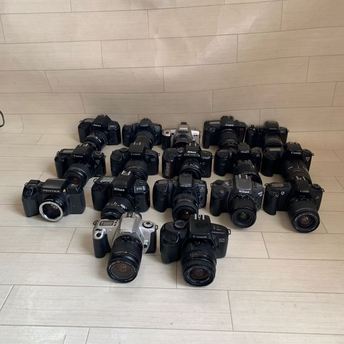 一眼レフカメラ まとめて まとめて 一眼レフカメラ Canon OLYMPUS 0 42台