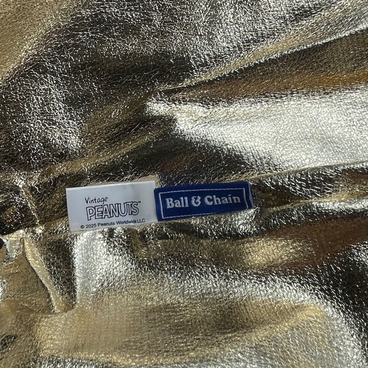 ボールアンドチェーン エコバック スヌーピー 名古屋限定 ゴールド M