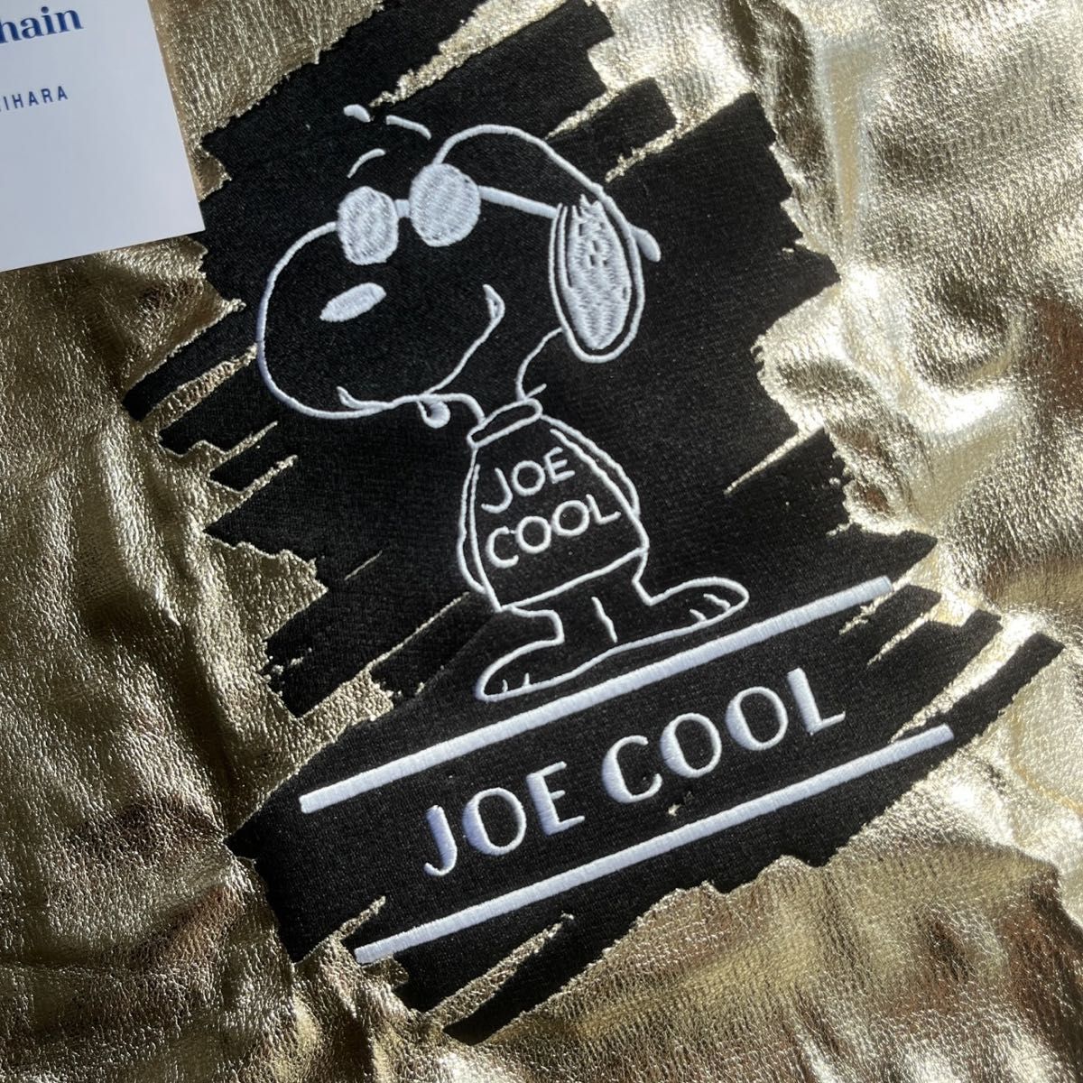 ボールアンドチェーン エコバック スヌーピー 名古屋限定 ゴールド M