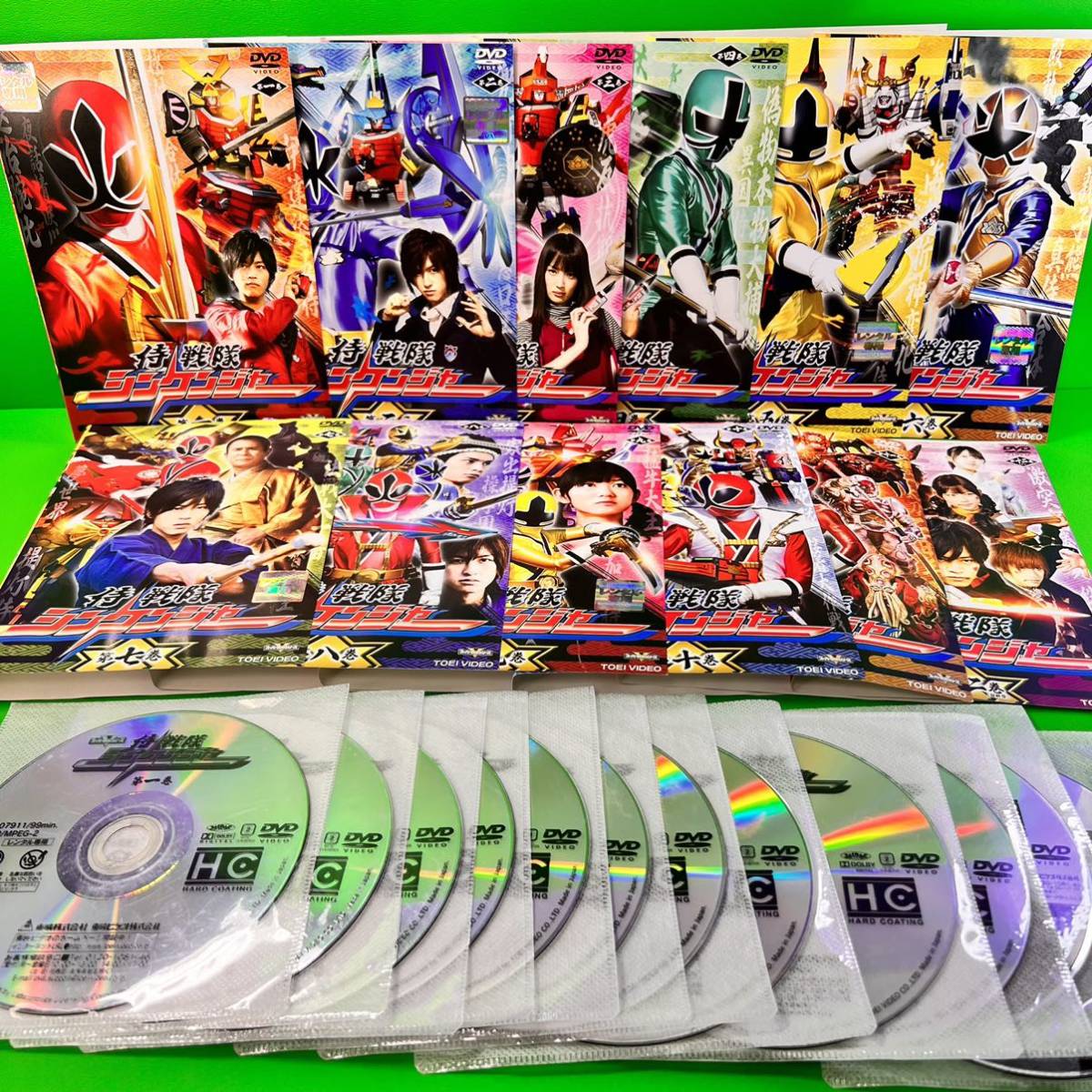 侍戦隊 シンケンジャー DVD 全12巻 全巻セット 松坂桃李｜Yahoo!フリマ