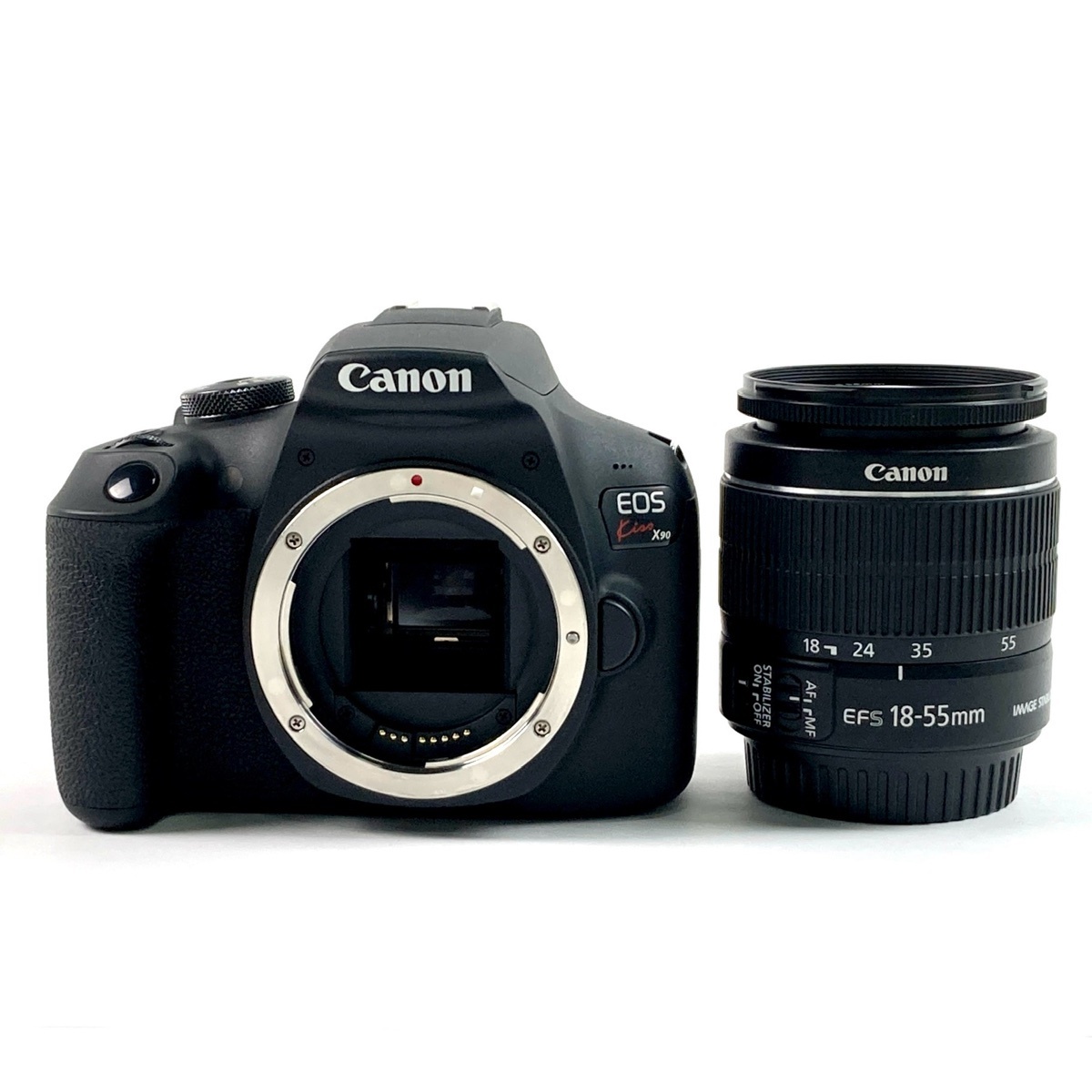 CANON EOS Kiss X90 EF-S18-55 IS II レンズキット オークション比較