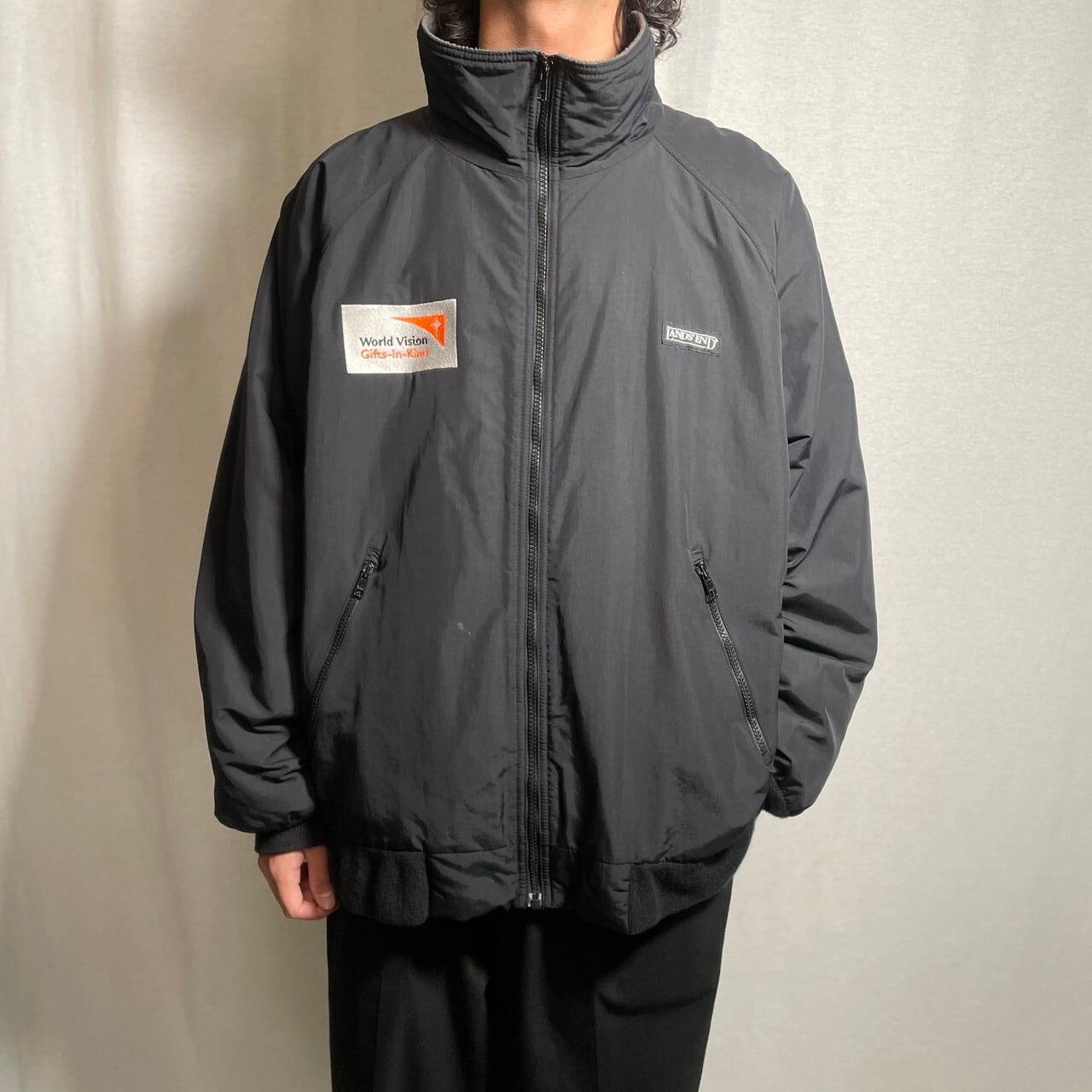 90年代 LANDS' END ランズエンド SQUALL JACKET シェルジャケット