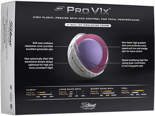 Titleist 2025 Pro V1x Golf Balls - The GolfWorks
