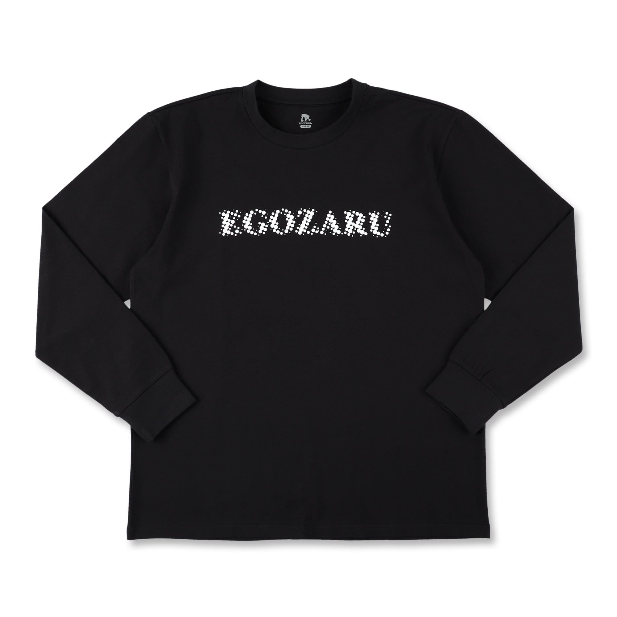 ドットロゴ オーバーサイズド コットンロングスリーブTシャツ(EZBH