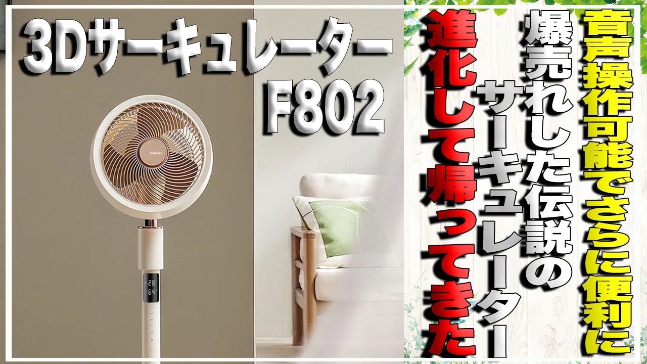 第三弾｜応援購入9500万円超え！扇風機＋空気清浄機能搭載 3D