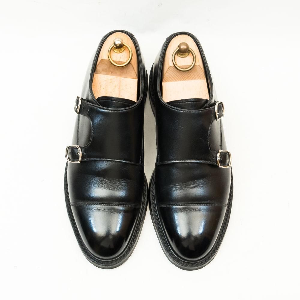 ジョセフ チーニー BLISWORTH(ブリスワース)ダブルモンク ブラック