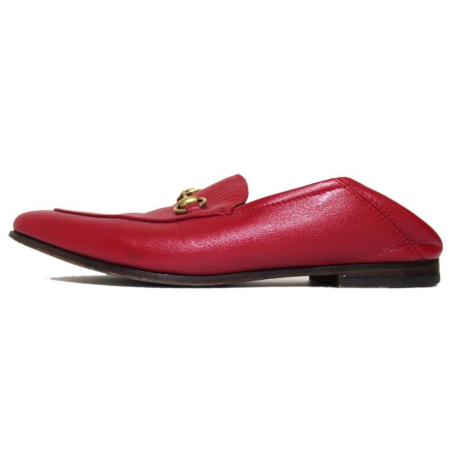 GUCCI（グッチ） 美品 ブリクストン レザー ホースビット ローファー