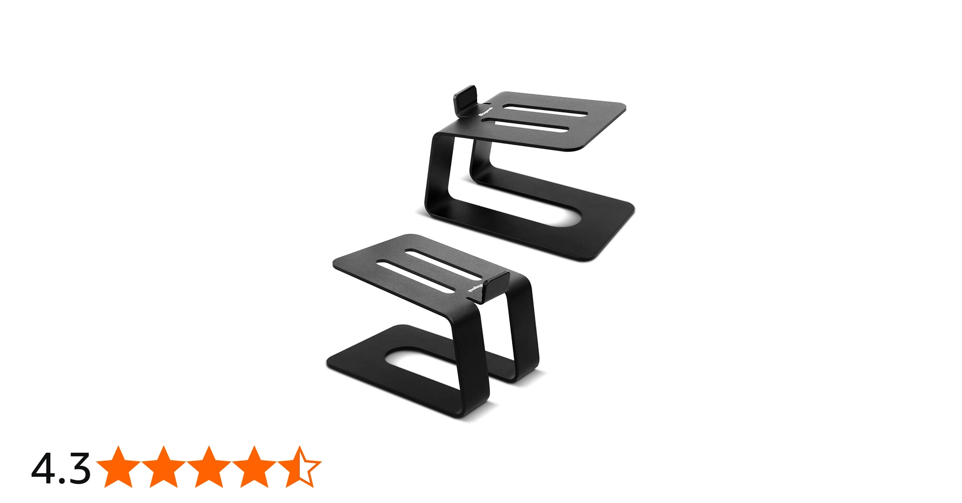 Amazon | Stageek スピーカースタンド 卓上 小型スピーカーアルミ台座