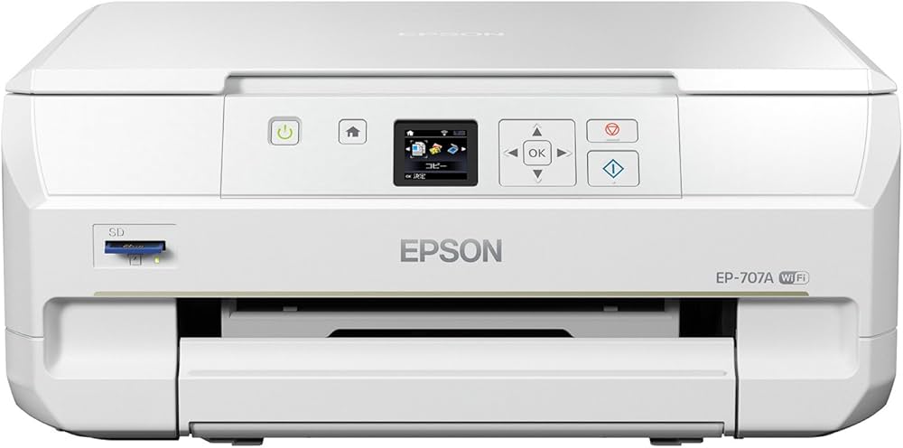Amazon.co.jp: Epson EP-707A Printer, Inkjet Combo, Carario : Computers