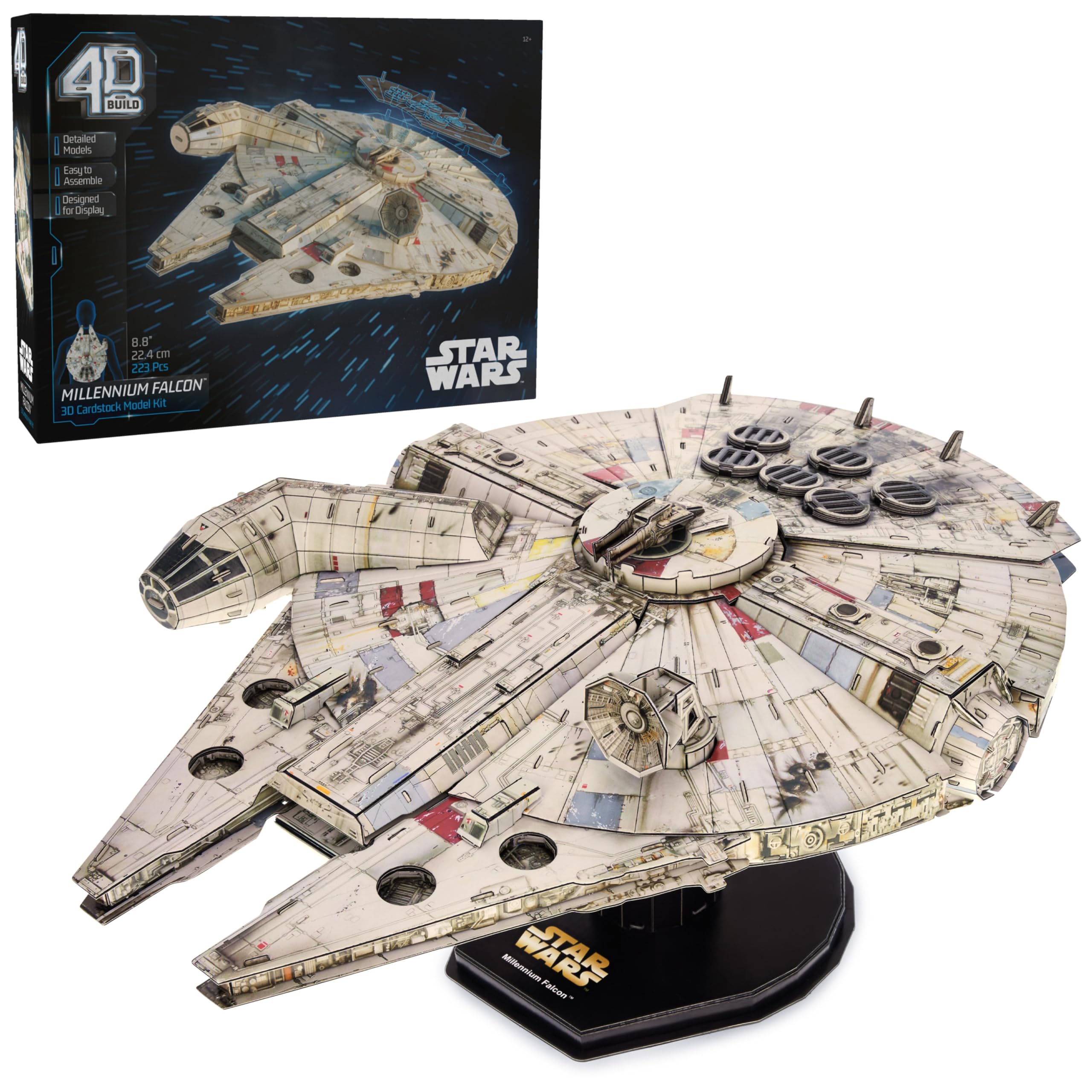 Amazon.co.jp: 4D Build スターウォーズ ミレニアムファルコン 3D