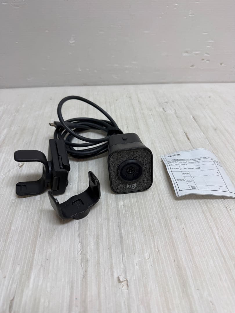 ロジクール Logicool C980GR BLACK ウェブカメラ マイク内蔵 USB-C接続 StreamCam グラファイト