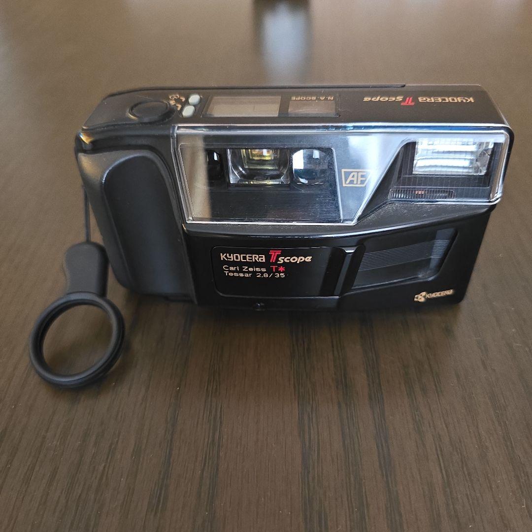 KYOCERA Tscope コンパクトフィルムカメラ Yahoo!オークション -「kyocera t scope」の落札相場・落札価格