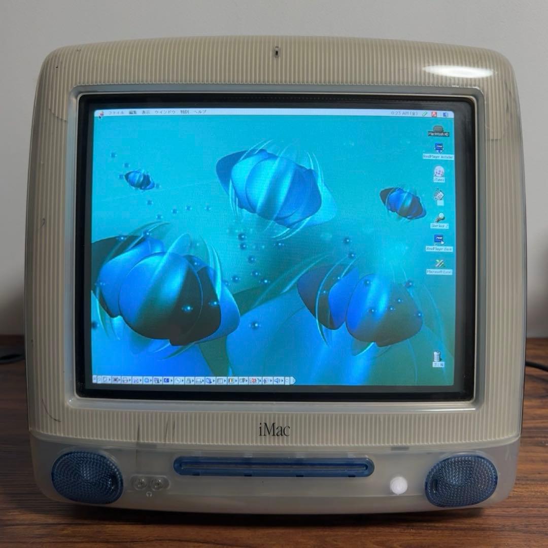 Apple iMac G3 ブルー PCディスプレイ本体とキーボード Yahoo!オークション -「i mac g3」(iMac) (デスクトップ)の落札相場