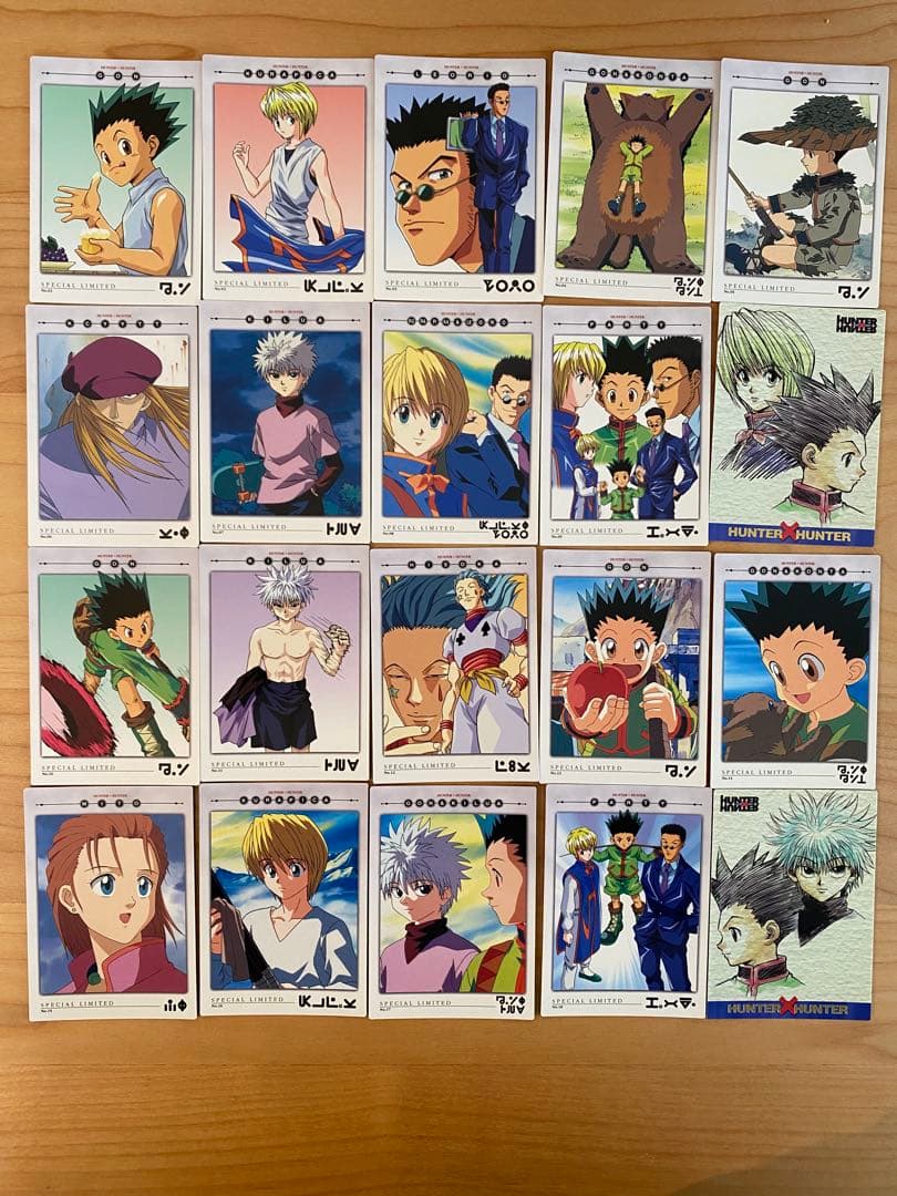 ハンターハンター　カードダスマスターズ　カードダス　トレカ　初版 超美品】HUNTER×HUNTER ハンターハンター カードダス マスターズ 初版