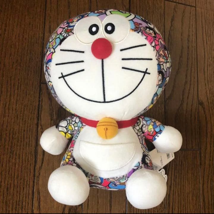 希少　激レア　村上隆 ドラえもんぬいぐるみ murakami ryu 未使用品 ドラえもん (ドラエモン) ヌイグルミ UNIQLO 村上隆 ぬいぐるみ