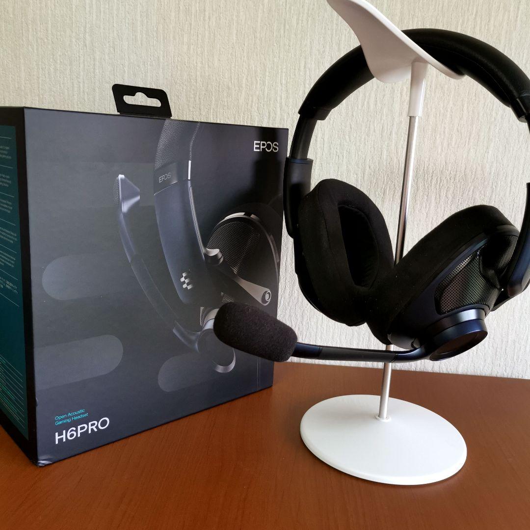 開放型ヘッドセット EPOS H6PRO(ポップガード付き) Amazon.com: EPOS H6Pro - Closed Acoustic Gaming Headset with Mic
