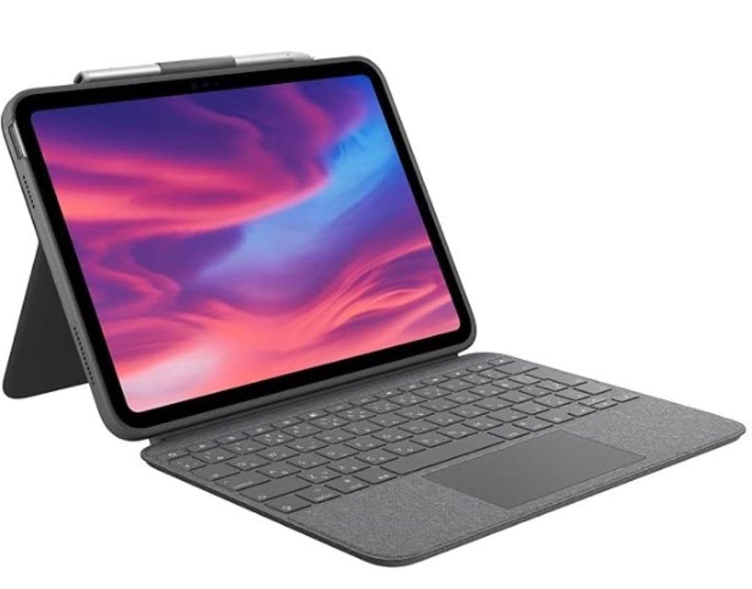 logicool ipad 第10世代 iK1059GRA ロジクール COMBO TOUCH for iPad (10th gen) IK1059GRA の通販