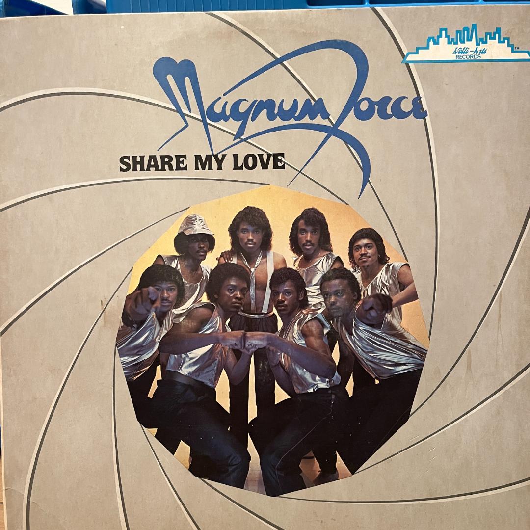 Magnum Force Share My Love レコード Magnum Force / Share My Love (LP), Kelli-Arts | 中古レコード通販