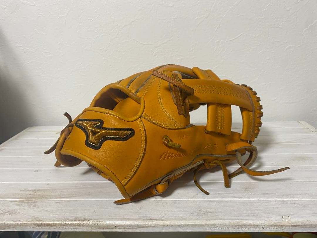 ミズノプロクラッシック軟式ビターオレンジ MIZUNOPRO Classic ビターオレンジ 限定色 HAGA JAPAN (日本製) 最高