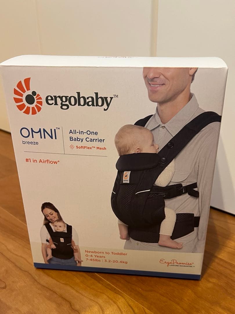 【新品未使用・即日発送】エルゴベビー オムニブリーズ ergobaby ergobaby（エルゴベビー） 公式 特別価格 オムニ ブリーズ へザード