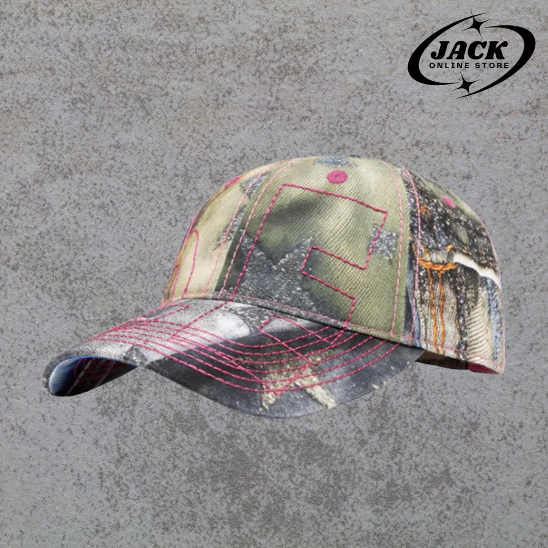 帽子 b.eautiful Vapor 6 Panel Hat Denim/Pink b.Eautiful