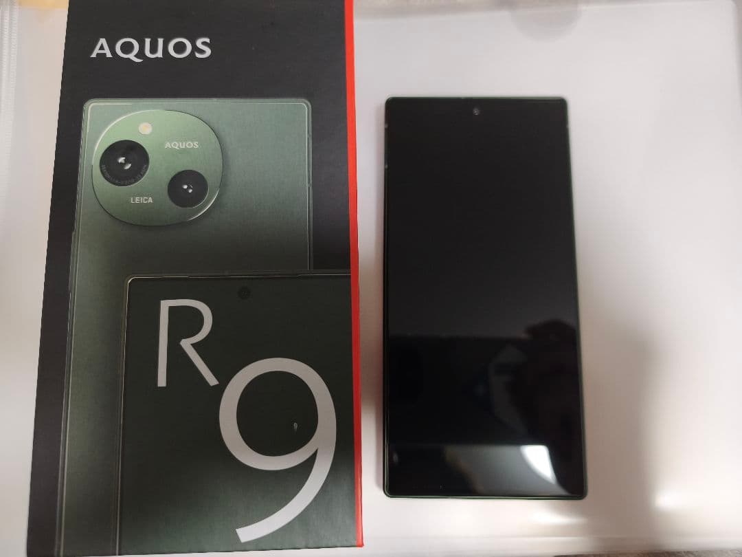 AQUOS R9 グリーン 本体 シャープ公式通販】 SIMフリースマートフォン AQUOS R9＜グリーン＞|SH