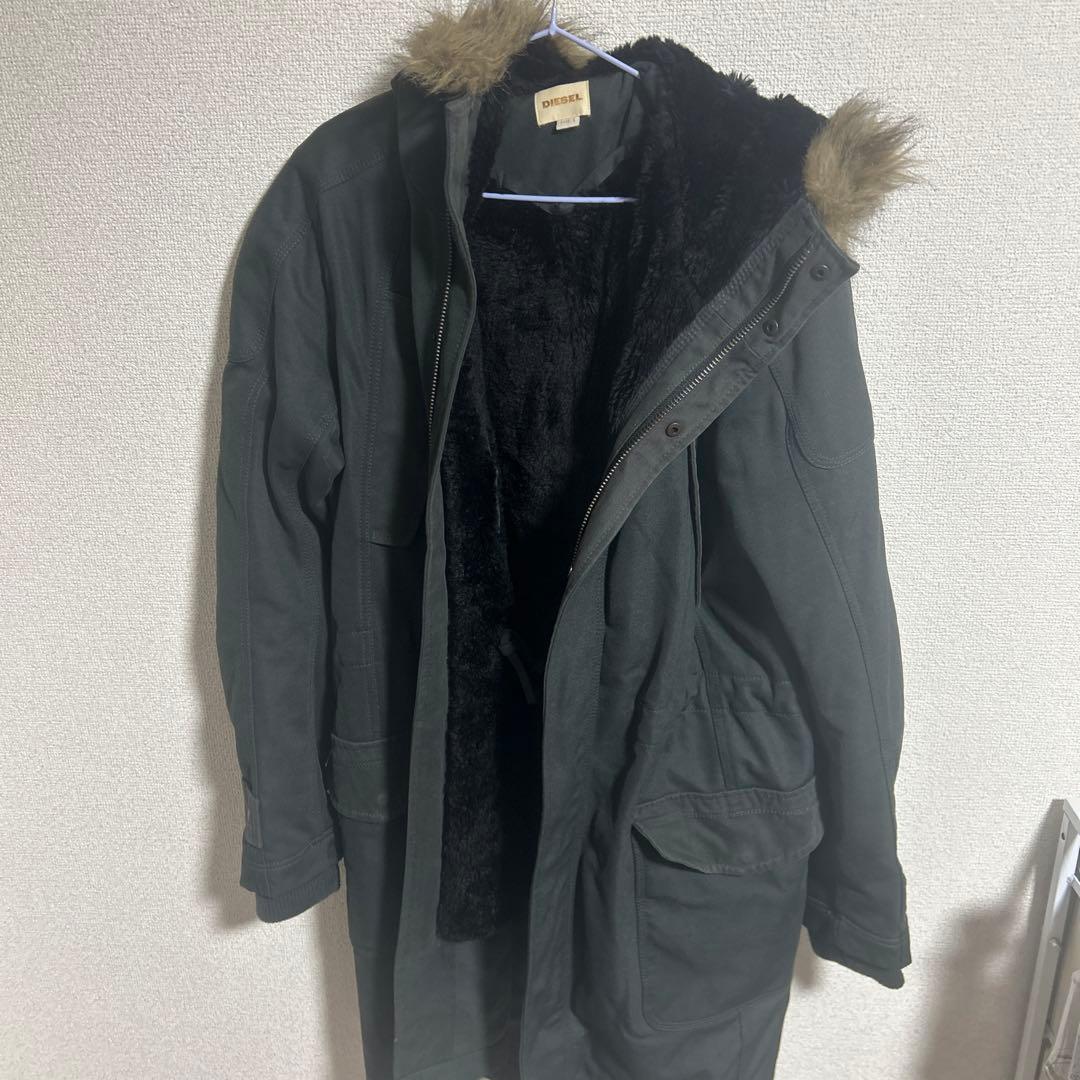 モッズコート ブラック フリースライニング モッズコート ブラック フリースライニング ブラック フリース