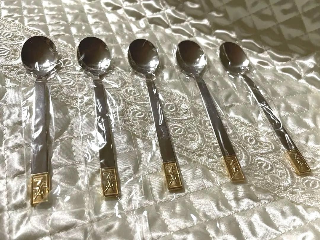 イヴサンローラン カトラリー ティースプーン 5本 イブサンローラン 美品 スプーン5本セット カトラリー YSL - メルカリ