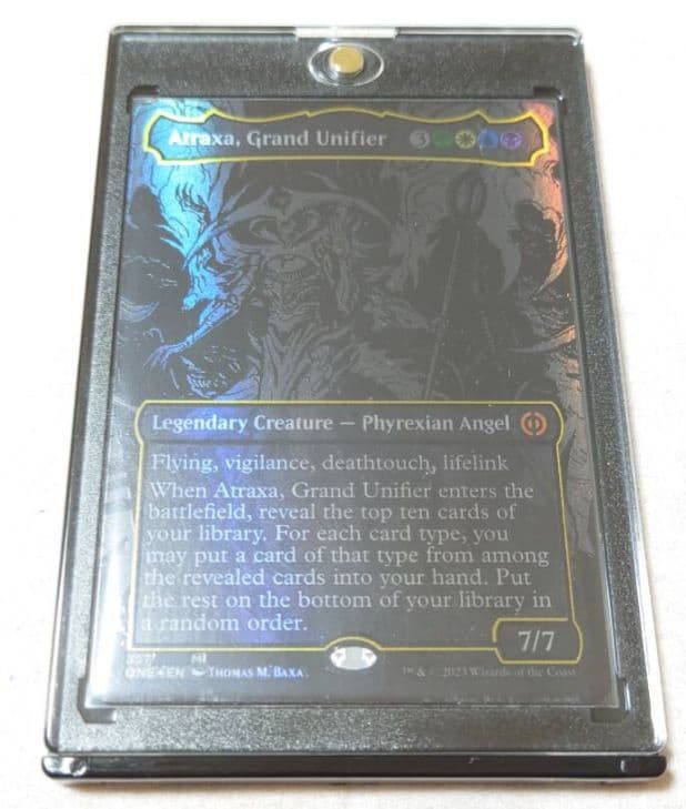 偉大なる統一者、アトラクサ　オイルスリックFOIL オイルスリックFOIL)偉大なる統一者、アトラクサ/Atraxa, Grand