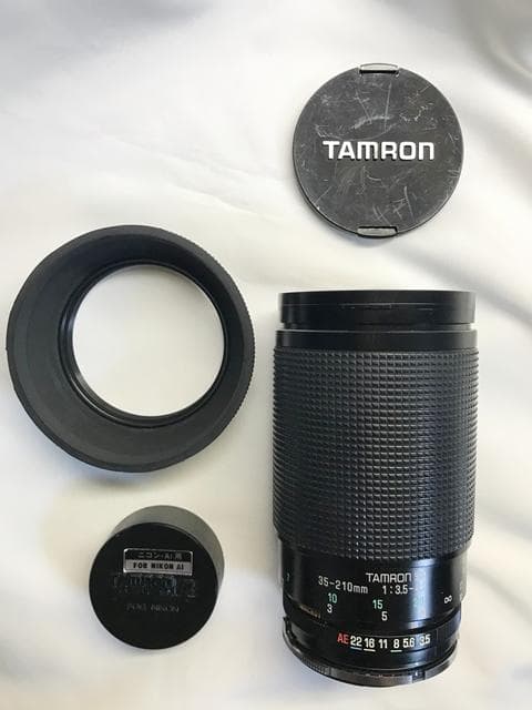 美品　完動品　TAMROM　SP　35～210ミリ　ニコンFマウント コラム】Fマウント用のタムロンレンズをZマウントで使う方法（Tap in