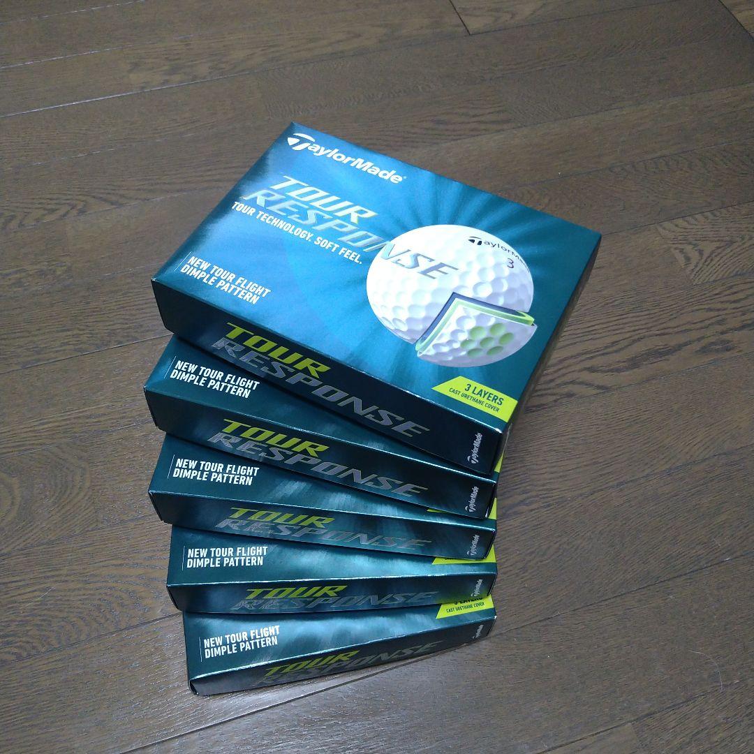 ゴルフボール新品　テーラーメイド TOUR RESPONSE 5ダース TaylorMade（テーラーメイド） TaylorMade NEW ツアーレスポンス
