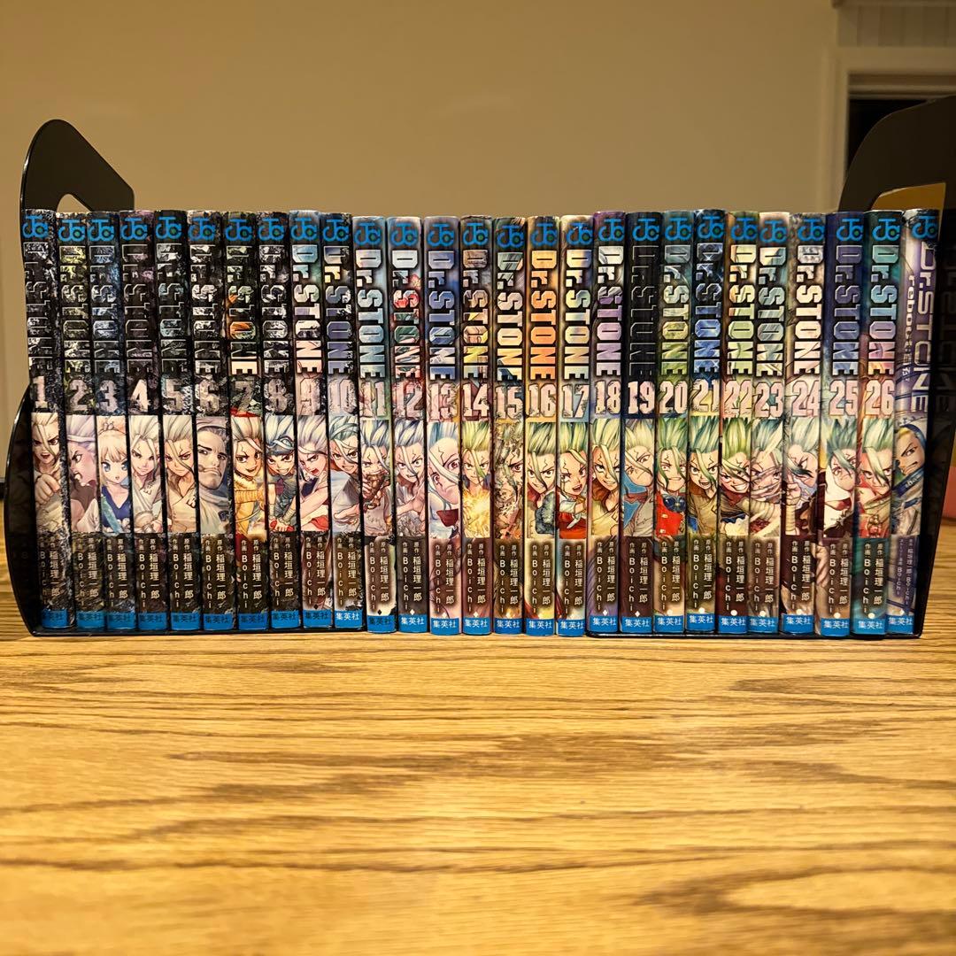 ドクターストーンDr.STONE 1〜２６巻 全巻セット　と白夜 ドクターストーン Dr.STONE コミック 全26巻セット | Boichi, 稲垣