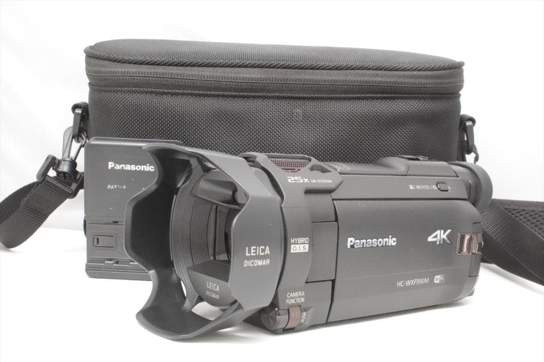 スマホ転送！Panasonic HC-WXF990M　ビデオカメラ　SD付き スマホ転送 Panasonic HC-WXF990M ビデオカメラ SDカード128GB付き