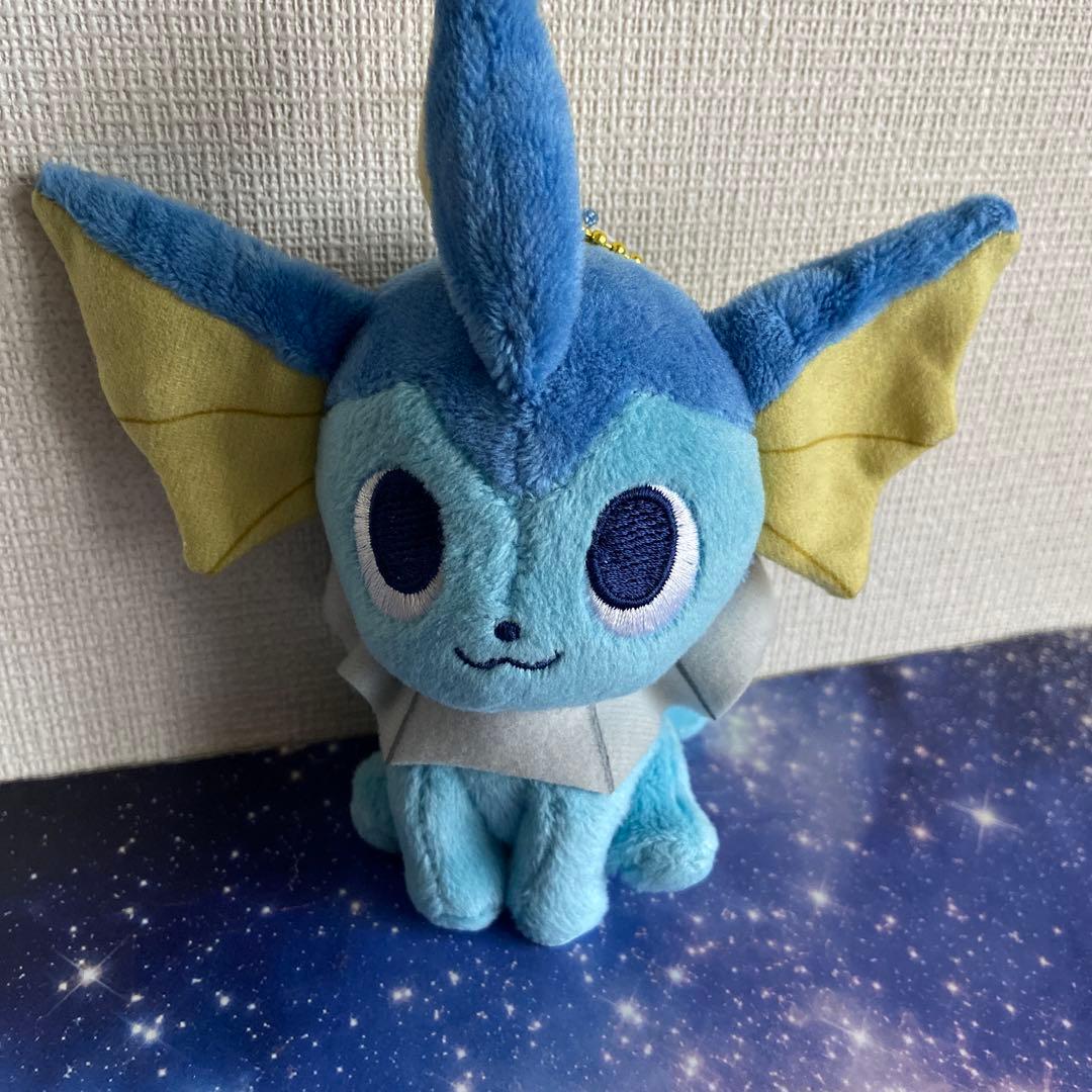 ポケモンセンター限定　ポケモンタイム　シャワーズぬいぐるみマスコット　タグ付き ポケモンセンター タグ付き シャワーズ ぬいぐるみ - メルカリ