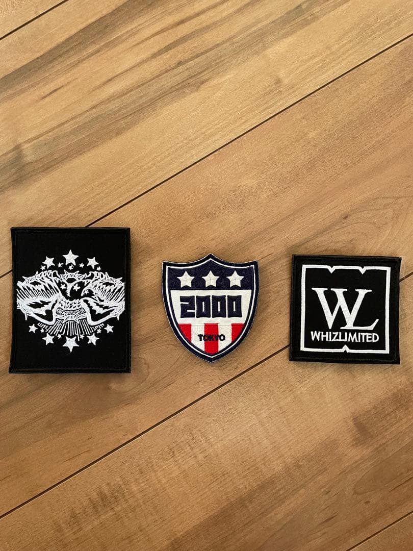 whiz limited ワッペン３種 whiz limited ワッペン3種 whiz limited ワッペン3種 whiz limited