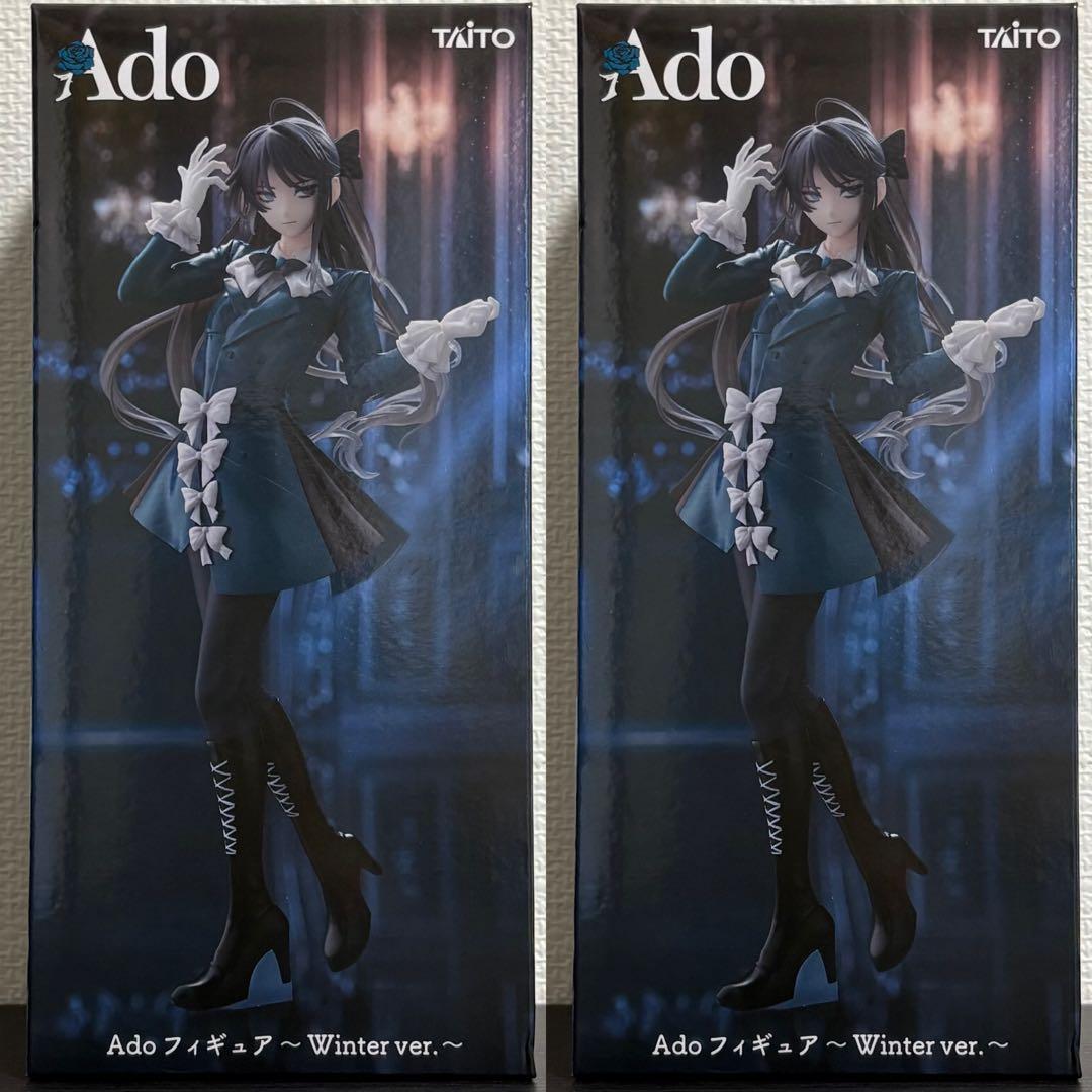 ラウンドワン限定　Ado　フィギュア　Winter ver.　２体セット ラウンドワン限定 Ado フィギュア Winter ver. 2体セット ラウワン限定
