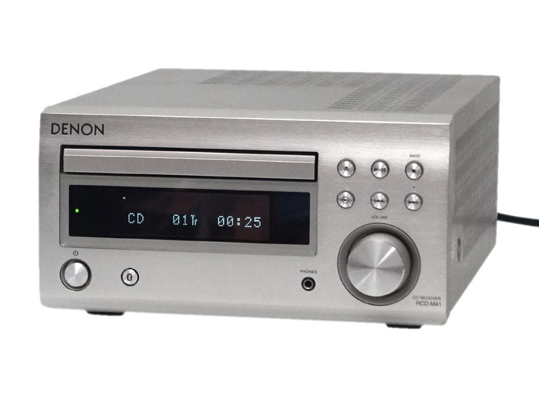 DENON デノン RCD-M41 CDレシーバー シルバー 2018年 動作品 RCD-M41 - CDレシーバー | Denon - 日本