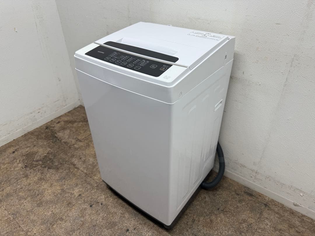 アイリスオーヤマ　全自動洗濯機　６.０ｋｇ　２０２１年製　ＩＡＷ－Ｔ６０２Ｅ 2021年製 アイリスオーヤマ 全自動洗濯機 6.0kg IAW-T602E - トレンド