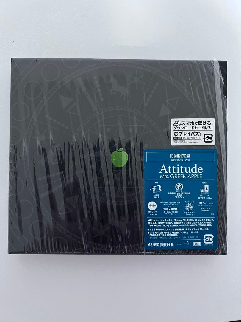 Mrs.GREEN APPLE Attitude 初回限定盤　CD Attitude [初回限定盤][CD][+DVD] - Mrs. GREEN APPLE - UNIVERSAL