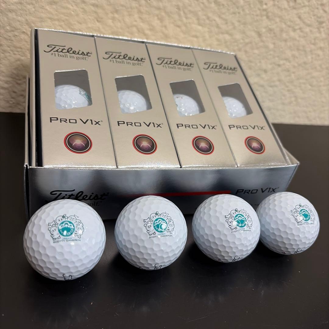 タイトリスト PRO V1X スコッティキャメロン×浜松シーサイドゴルフクラブ PRO V1X LEFT DASH ボール(ボール（新品）)|PRO V1(タイトリスト