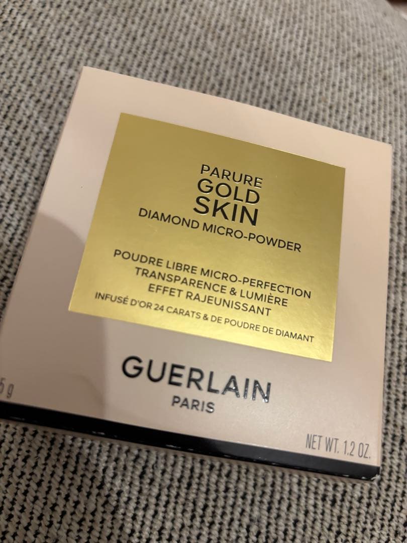 フェイスパウダー GUERLAIN PARURE GOLD SKIN 04 FONCE DEEP Guerlain Parure Gold Skin Diamond Micro-Powder 04 Fonce - Deep
