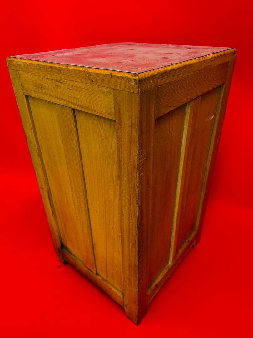 昭和レトロ アンティーク 氷冷蔵庫 木製 HOKUYOREIKI - メルカリ