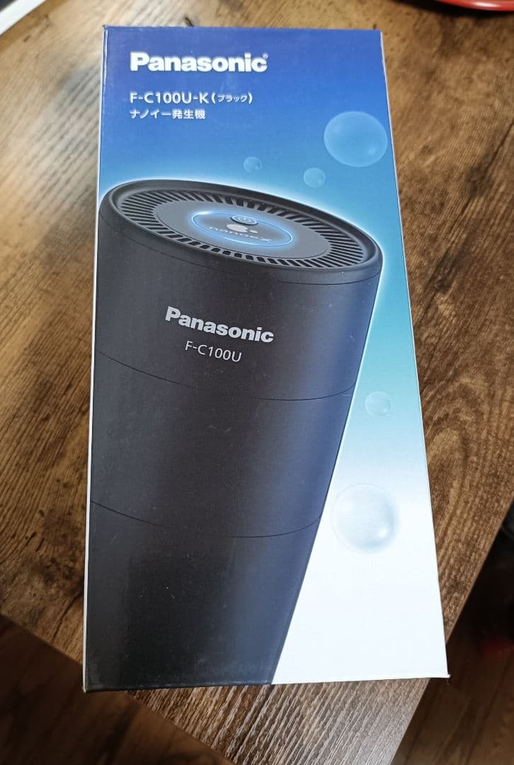 Panasonic ナノイー発生機　F-C100U-K ブラック ナノイー発生器 車載用 ブラック F-C100U-K [適用畳数：1畳 /PM2.5対応