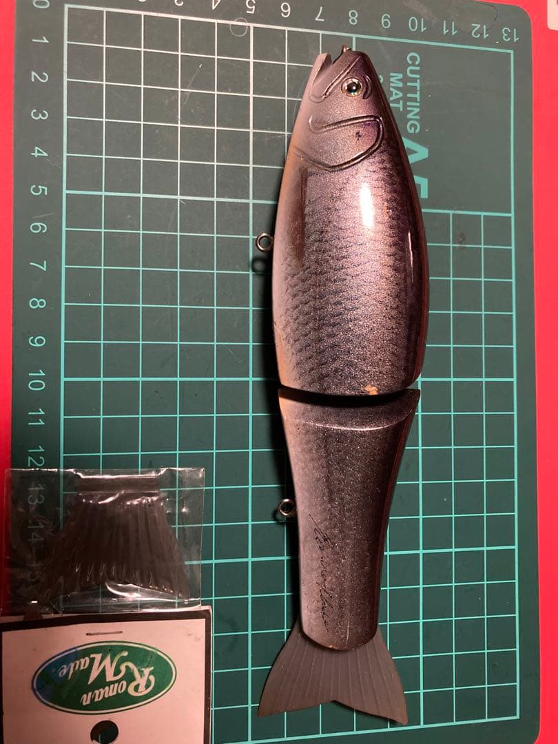 ハンドメイド　ビッグベイト ビックベイ 激レア ウッド製ハンドメイドルアー Z-PLUG オールウッド