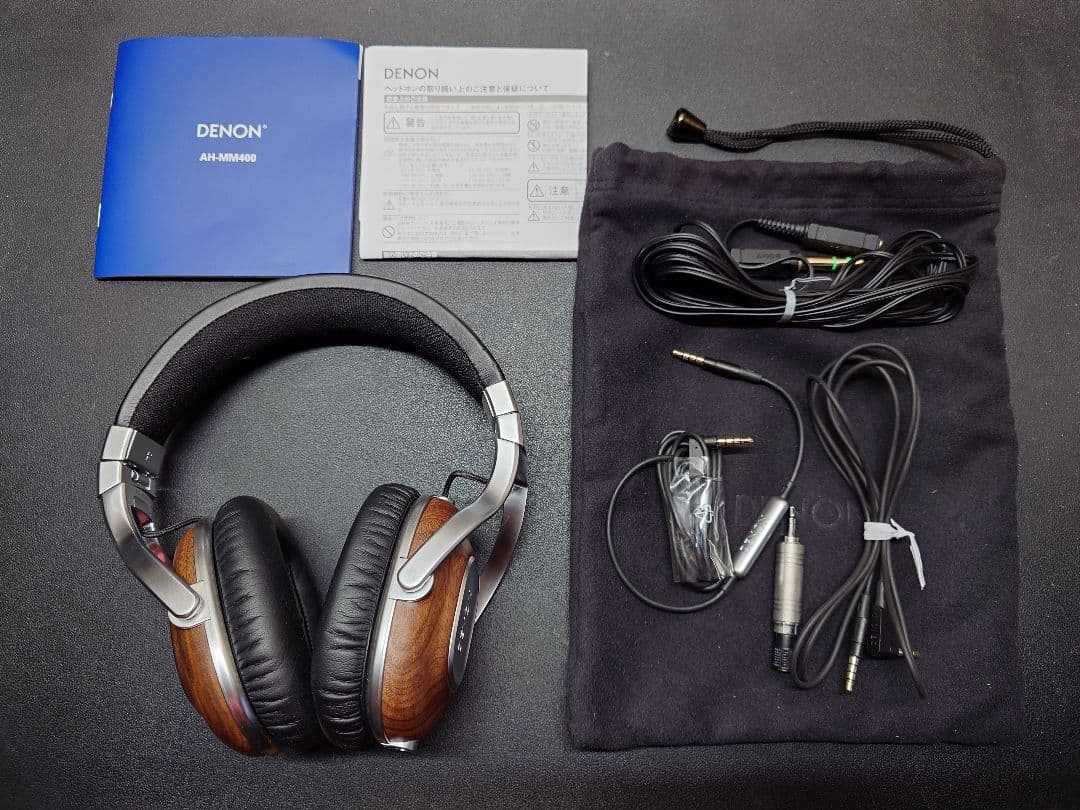 DENON AH-MM400 有線ヘッドホン 木製 Amazon.co.jp: デノン Denon AH-MM400 ヘッドホン オーバーイヤー 3